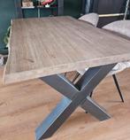 Luxe Eettafel van Eikenhout (HACO), Huis en Inrichting, Ophalen of Verzenden, Gebruikt, Rechthoekig