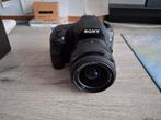 Sony Alpha 58 DSLR Camera - Weinig Gebruikt, Spiegelreflex, Ophalen of Verzenden, Zo goed als nieuw, Sony