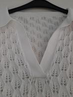 Opengewerkte "Kanten" trui Bellamy wit 38/40, Kleding | Dames, Maat 38/40 (M), Wit, Bellamy, Ophalen of Verzenden