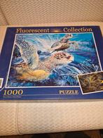 Fluorescent Collection Puzzel - Schildpadden, Ophalen of Verzenden, 500 t/m 1500 stukjes, Zo goed als nieuw, Legpuzzel