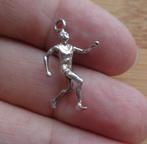 zilveren bedel hardloper [099], Overige merken, Verzenden, Zo goed als nieuw, 1 bedel