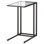 Bijzettafel IKEA VITTSJÖ, Huis en Inrichting, Ophalen, Minder dan 55 cm, Rond, Nieuw