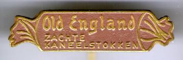 Old England zachte kaneelstokken bruin/koper speldje( W_525) beschikbaar voor biedingen