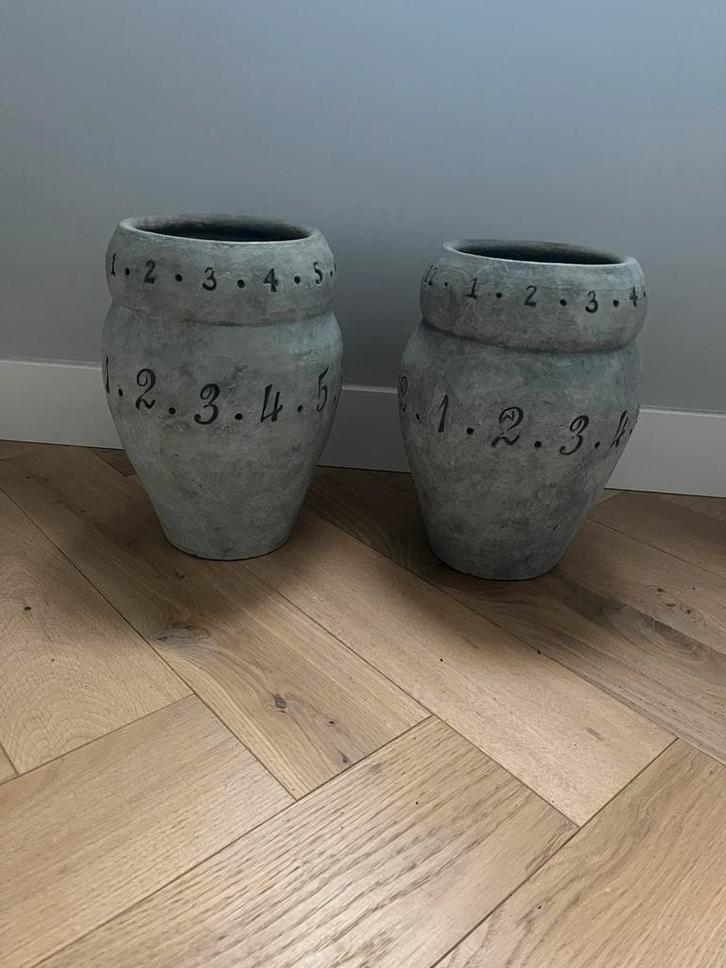 brocante aardewerken plantenpotten Intratuin – landelijk, Tuin en Terras, Bloempotten, Gebruikt, Aardewerk, Binnen, Tuin, Minder dan 40 cm