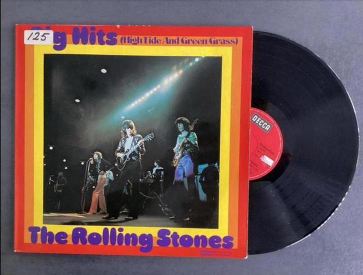 Rolling Stones - Big Hits LP, Cd's en Dvd's, Vinyl | Rock, 12 inch, Ophalen of Verzenden