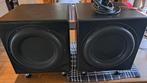 2x REL Q 201E, Overige merken, Gebruikt, Subwoofer, Ophalen of Verzenden