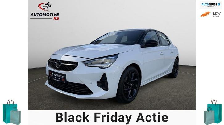 Opel CORSA GS Line 1.2 Turbo 131PK Aut. Sportstoelen 360° A, Auto's, Opel, Bedrijf, Te koop, Corsa, 360° camera, ABS, Achteruitrijcamera