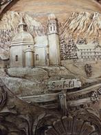 wandbord hout seefeld 3d vintage, Ophalen of Verzenden, 'T Olde Gre-j, Info@toldegrej.nl, Endepoelstraat 20f Didam