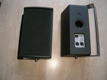 4x PA speakers Seeburg Acoustic line A1 + beugels & new foam beschikbaar voor biedingen