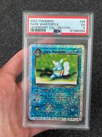 Pokémon PSA 5 Wartortle Rev. holo #39 legendary collection, Ophalen of Verzenden, Zo goed als nieuw, Losse kaart, Foil