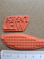 ART SPECIALLY RUBBER STEMPEL DANK JE WEL KAARTEN MAKEN, Hobby en Vrije tijd, Stempelen, Ophalen of Verzenden, Nieuw, Unmounted stempel