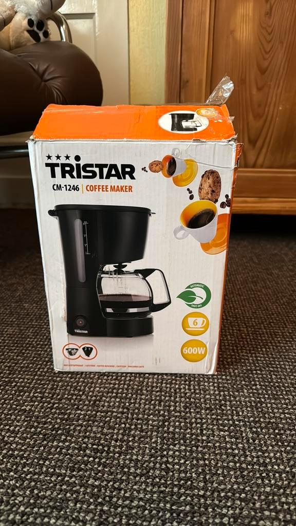 Tristar CM-1246 Koffiezetapparaat, Witgoed en Apparatuur, Koffiezetapparaten, Nieuw, Gemalen koffie, Koffiemachine, 4 tot 10 kopjes