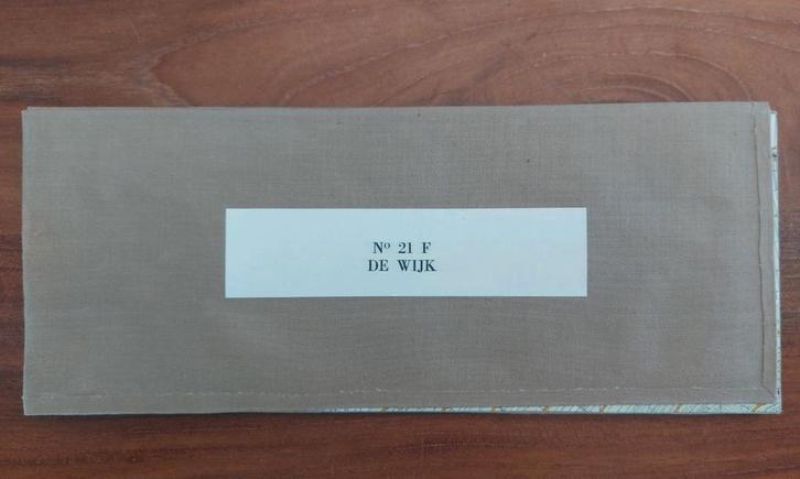 21F stafkaart uit 1964 De Wijk met o.a. Staphorst Lankhorst, Boeken, Atlassen en Landkaarten, Zo goed als nieuw, Landkaart, Nederland