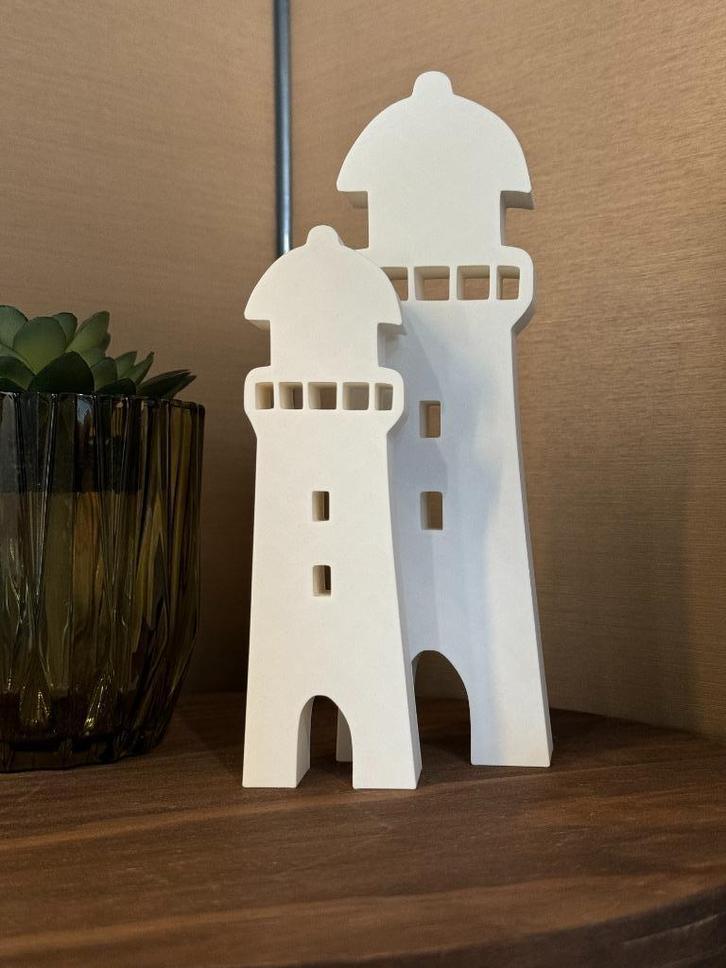 vuurtoren decoratie, maritiem beeld, woondecoratie, Huis en Inrichting, Woonaccessoires | Overige, Nieuw, Ophalen of Verzenden
