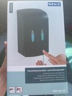 Wenko Zeepdispenser Zwart 480ml x2, Huis en Inrichting, Minder dan 50 cm, Overige typen, Nieuw, Ophalen of Verzenden