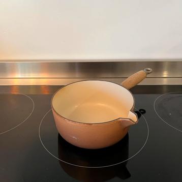Le Creuset steelpan 18cm - Gietijzer - Zeer Goed! beschikbaar voor biedingen