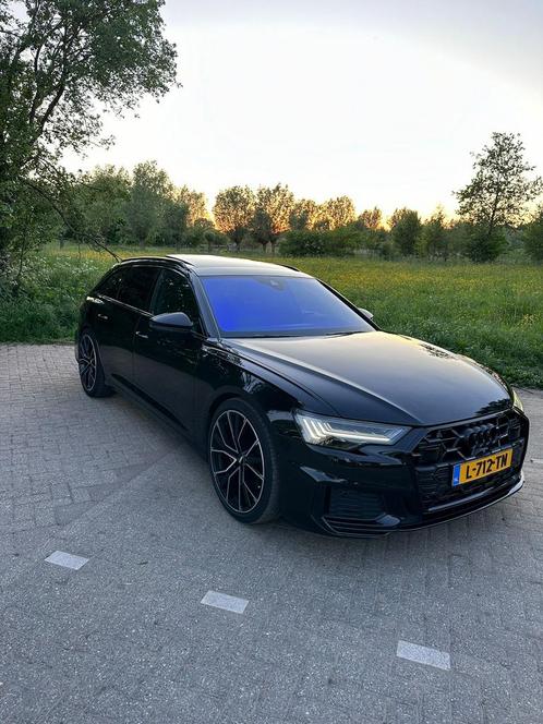 Audi A6 55 Tfsi Quattro 420pk S Tronic 2019 Zwart, Auto's, Audi, Particulier, A6, 360° camera, 4x4, Aangepast voor mindervaliden