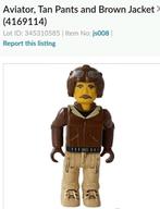 Lego piloot popje, Ophalen of Verzenden, Zo goed als nieuw