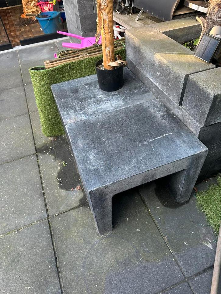 U-Vorm Stenen, Tuin en Terras, Tuinbanken, Gebruikt, Overige materialen, Ophalen