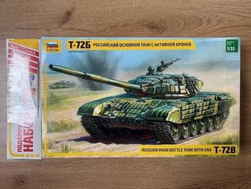 1:35 1/35 Zvezda T-72B Russian Main Battle Tank with ERA beschikbaar voor biedingen