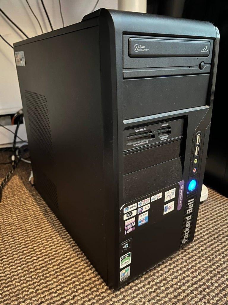 Packard Bell Desktop PC, 384 SSD HDD, 8GB, W5000 FirePro, Computers en Software, Desktop Pc's, Gebruikt, 3 tot 4 Ghz, SSD, 8 GB