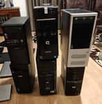 6 Desktop PC's (werken, geen opslag), Gebruikt, Minder dan 4 GB, Geen, Diverse