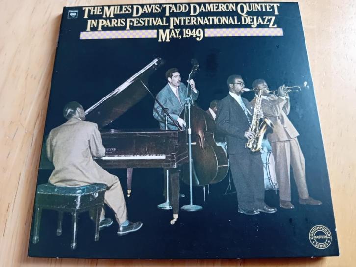 CD Miles Davis Tadd Dameron Quintet - In Paris Festival 1949, Cd's en Dvd's, Cd's | Jazz en Blues, Jazz, Verzenden