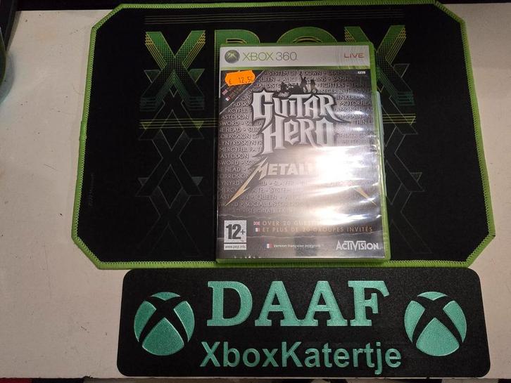 Guitar hero Metallica - Xbox 360, Spelcomputers en Games, Games | Xbox 360, Zo goed als nieuw, Muziek, 3 spelers of meer, Vanaf 12 jaar
