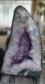 Prachtige Amethist geode van 24 kilo, Verzamelen, Mineralen en Fossielen, Ophalen