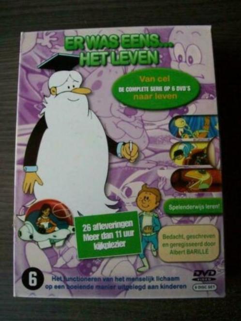 ER WAS EENS HET LEVEN (6-disc box) in nieuwstaat, Cd's en Dvd's, Dvd's | Tekenfilms en Animatie, Zo goed als nieuw, Europees, Tekenfilm