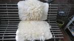 Twee Schoonebeker schaap, gevilte vachten, langharig, stoel, Verzenden, Nieuw