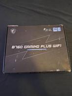 MSI B760 GAMING PLUS WIFI + Intel Core i5-12400F, Computers en Software, Moederborden, Gebruikt, Ophalen of Verzenden, ATX, DDR5