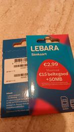 Lebara Simkaart - Nieuw 0616411115 Uitstekend top nummer, Telecommunicatie, Prepaidkaarten en Simkaarten, Verzenden, Nieuw, Overige providers