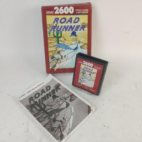 Road Runner Atari 2600 Cib || nu voor maar € 19.99, Spelcomputers en Games, Games | Atari, Gebruikt, Atari 2600, Racen en Vliegen