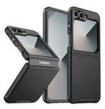 Samsung galaxy z flip 6 hoesje nieuw zwart, Verzenden, Nieuw, Frontje of Cover