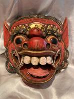 Barong Rangda Bali Masker Hout, Antiek en Kunst, Ophalen of Verzenden