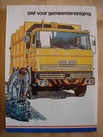 DAF 1600 / 2000 Gemeentereiniging Brochure ca 1975, Boeken, Ophalen, Zo goed als nieuw, Overige merken, DAF