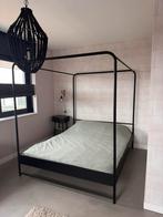 Woood Bunk bed 160 x 200 cm incl. Matras, Ophalen, Gebruikt, Zwart, Tweepersoons