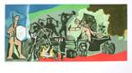 Picasso Lithografie " La Guerre et la Paix rouge " Ges Gen, Ophalen of Verzenden