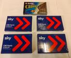 1x Basf Chrome en 4x Sky C90 Ferric gesealde cassettebandjes, 2 t/m 25 bandjes, Overige genres, Ophalen of Verzenden, Nieuw in verpakking
