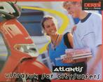 Folder DERBI Atlantis The red power 09/ 2000, Fietsen en Brommers, Handleidingen en Instructieboekjes, Ophalen of Verzenden, Nieuw