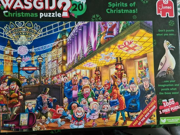 Wasgij puzzels 1000 stukjes, Hobby en Vrije tijd, Denksport en Puzzels, Zo goed als nieuw, 500 t/m 1500 stukjes, Ophalen of Verzenden