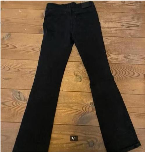 Levi’s 715 bootcut maat 28 zwart, Kleding | Dames, Spijkerbroeken en Jeans, Zo goed als nieuw, W28 - W29 (confectie 36), Zwart