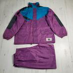 AGU regenpak 2-delig maat L Agu Sport paars blauw unisex, Ophalen of Verzenden, Zo goed als nieuw, Regenpak, Dames