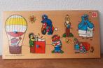 Houten Sesamstraat Jumbo puzzel 1985