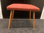 Vintage voetenbank, Ophalen, Zo goed als nieuw, Rechthoekig, Minder dan 50 cm