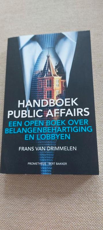 Frans van Drimmelen - Handboek public affairs beschikbaar voor biedingen