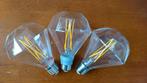 3x Calex diamantvormige filament led lamp E27 2W 200lm 2300K, Gezellig, Led-lamp, Minder dan 30 watt, Zo goed als nieuw