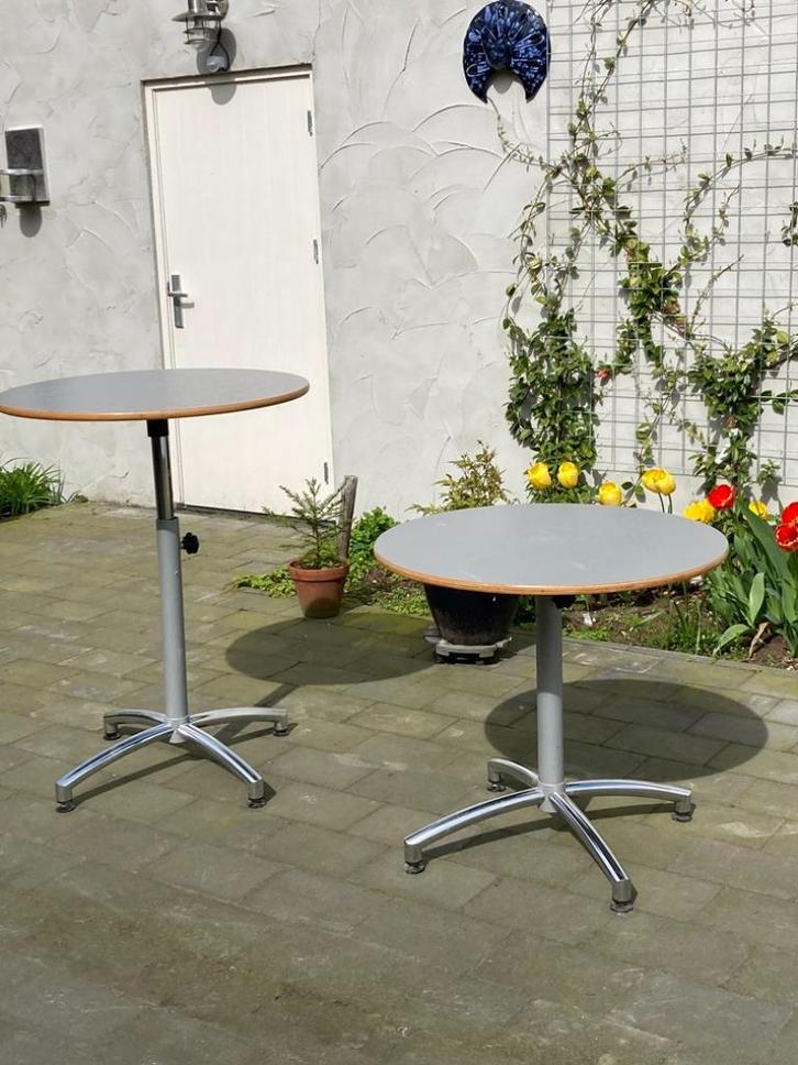 STATAFELS HANGTAFELS BISTROTAFELS 6 STUKS, Huis en Inrichting, Tafels | Statafels, Zo goed als nieuw, In hoogte verstelbaar, Ophalen