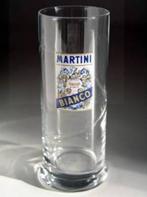 Vintage Martini bianco  ( 2x ) gedraaide longdrink glazen, Verzenden, Zo goed als nieuw, Gebruiksvoorwerp